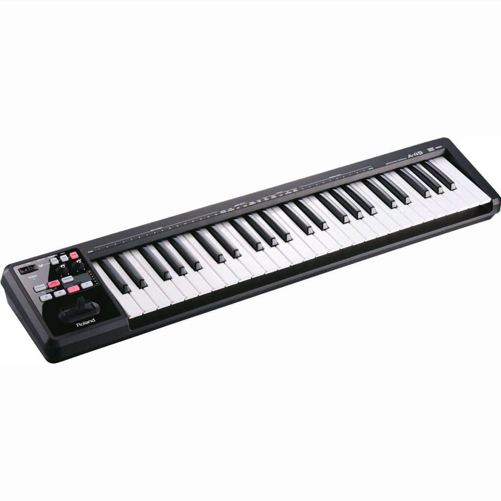 Roland MIDI Keyboard Controller A49 BK Universal Electronic Appliances