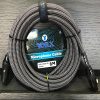 Yorx MWB-220-BG-6M Braided XLR to XLR Microphone Cable – 6-Meter