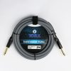 Yorx IP-181BXG-3M Instrument Cable – 3-Meter Black Guitar & Instrument Cable with 1/4" Mono Plugs