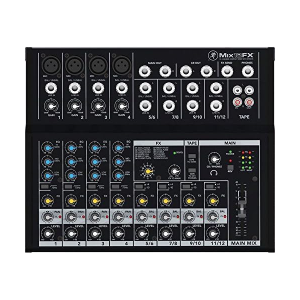 Mackie Mix12FX 12-Channel Compact Mixer with Effects