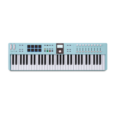 Arturia KeyLab Essential Mk3 61-key Keyboard Controller – Aquamarine
