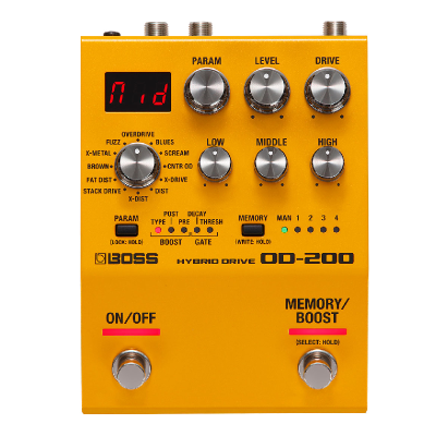 Boss OD-200 Hybrid Drive